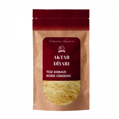 Toz Ginseng % 100 Saf 100 Gr