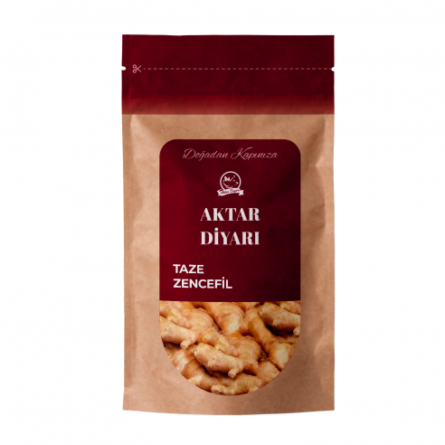 Taze Zencefil 1 Kg Aktar Diyarı