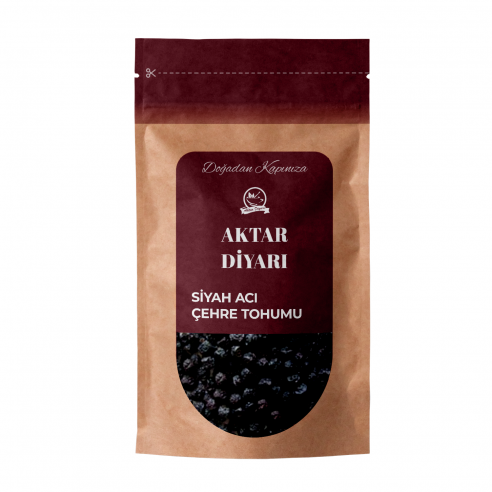 Acı Çehre Tohumu Siyah 1 Kg