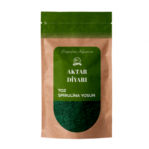 Spirulina Toz Yosun  100 Saf 25 gr