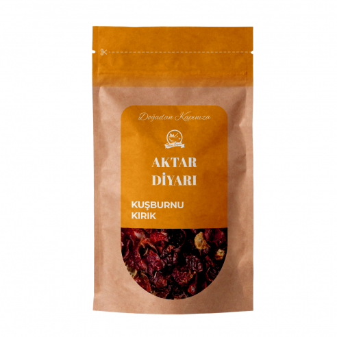 Kuşburnu Kırık İthal 100 Gr Aktar Diyarı