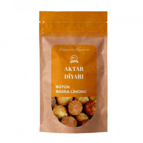 Kuru Limon Bütün 250 Gr Aktar Diyarı