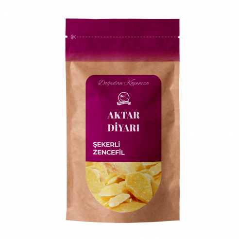 Şekerli Zencefil 500 Gr Aktar Diyarı