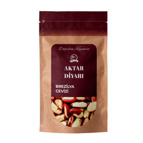 Brazil Nuts Brezilya Çiğ Cevizi 50 Gr Aktar Diyarı