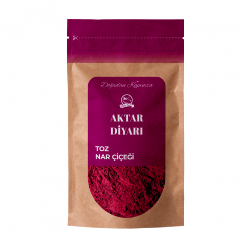 Nar Çiçeği İthal Öğütülmüş 250 gr